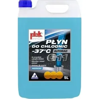 Náplň do chladiče a ostřikovače ATAS PLAK Autorad Blue - Modrá chladicí kapalina -35 °C 5L