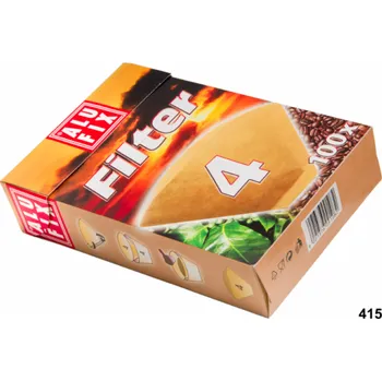 Příslušenství pro přípravu kávy filtry vel.4 (100ks) na kávu