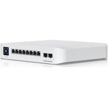Switch Ubiquiti UniFi Switch Pro 8 PoE - 8x GbE, 2x SFP+, 6x PoE+, 2x PoE++ (PoE budget 120W)