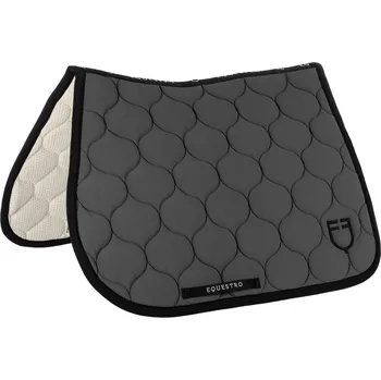 EQUESTRO Dečka podsedlová Jersey Black Line Equestro, všestranná, asphalt FULL