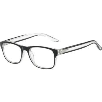 Brýle na čtení Plastové brýle na čtení +3,00 s filtrem proti modrému světlu Brýle na ochranu očí Čtecí brýle na práci u počítače Pohodlné nošení černá