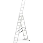 žebřík Al 3x9 HOME trojdílný 9 příček