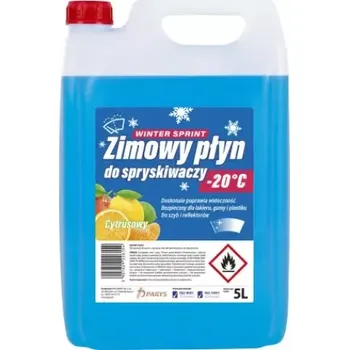 Směs do ostřikovače ATAS WINTER SPRINT - Zimní kapalina do ostřikovačů citrus -20 °C 5L