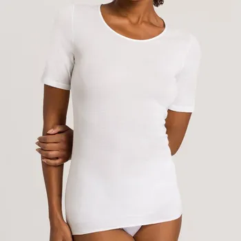 Pánské tričko Hanro - Cotton Seamless triko s krátkým rukávem white XS 71630