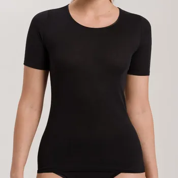 Pánské tričko Hanro - Cotton Seamless triko s krátkým rukávem black M 71630