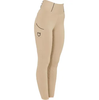 Jezdecké kalhoty EQUESTRO Legíny jezdecké Summer Equestro, s gripem, dámské, incense 38