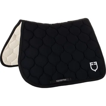 EQUESTRO Dečka podsedlová Jersey Black Line EQUESTRO, skoková, černá COB/FULL