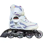 Kolečkové brusle Rollerblade Lilium Alu W Micro Velikost: MP 235 white/purple