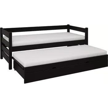 Postel GABI Postel For 2 Plus, Postel s přistýlkou Wenge