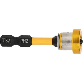 Sada nářadí Přesný sádrokartonový nástavec pro šrouby 50 mm s antikorozní úpravou a dorazem pro vrtání do sádrokartonu, sádry a měkkých materiálů žlutá