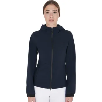 Dámská větrovka EQUESTRO Bunda softshellová Winter Equestro, dámská, navy blazer S