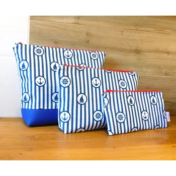 Kosmetická taška NÁMOŘNÍ LANO Velikost: S