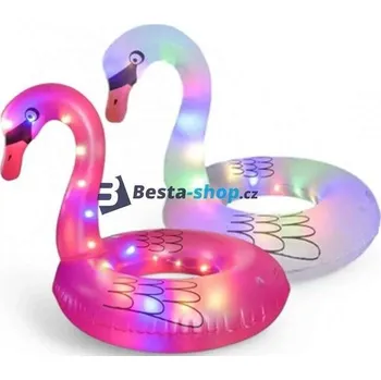 Nafukovací kruh Nafukovací kruh labuť s LED světlem