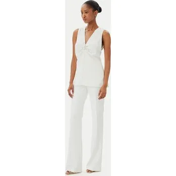 Dámská halenka French Connection Halenka 72YDD 10 Écru Regular Fit 16_18