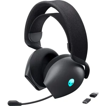 Sluchátka DELL bezdrátová náhlavní souprava AW725H/ Wireless gaming Tri - mode Headset/ sluchátka + mikrofon/ černá 545-BBFW