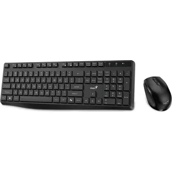 GENIUS KM-8206S/ bezdrátový set 2,4GHz/ Copilot/ multimediální/ tichá/ USB/ černá/ CZ+SK layout 31340017409