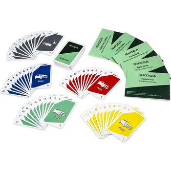 Desková hra Karetní hra ŠKODA - emerald green 6U0050531E