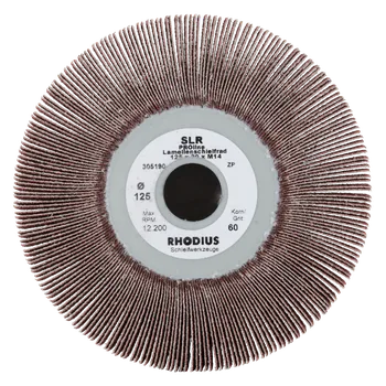 Brusný kotouč RHODIUS Brousicí vějíře SLR 125 x 20,0 x M14 P60 PROline