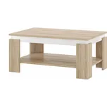 MOB Konferenční stolek Tempo Kondela PIANO (dub sonoma + bílá)