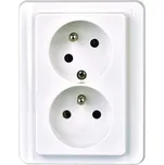 Tesla Standard dvouzásuvka pootočená - 4FN15098.2101