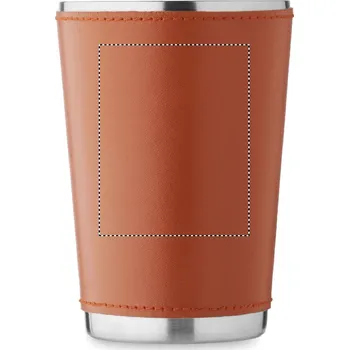 Jednorázové nádobí Dvoustěnný kelímek 350 ml SÍTOTISK (MAX. 1 BARVA, 70X55MM) 1 barva 100 SLEEVE