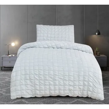 Povlečení Krepové povlečení Naomi stříbrná