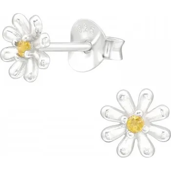 Náušnice Stříbrné náušnice KYTKA Ag 925/1000