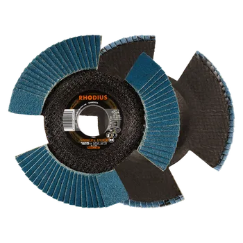 Brusný kotouč RHODIUS Lamelový brusný kotouč VISION PRO 5 ks PACK 125 x 22,23 P80 PROline