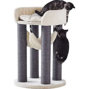 Nobby Ela škrabadlo krémová s černými kmeny 89cm