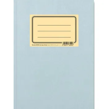 BOBO šitý poznámkový blok Retro A5, čistý