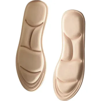 Vložka do bot Pánské vložky do bot béžové barvy EU 40–45 Měkké polstrování Absorpce potu Podpora chodidel Ochrana proti otlakům Pohodlí pro každodenní nošení