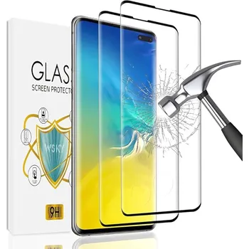 Ochranné sklo na Samsung Galaxy S10 Plus - 2 ks