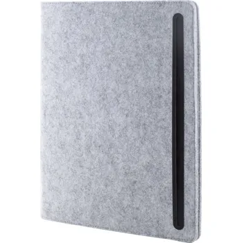 Refelt Meet A4 RPET plstěná sloha na dokumenty 5 Přední strana, 180 x 250 Transfer, 8 barev