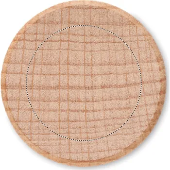 Zátka z bukového dřeva 3000 TOP, 20x20mm Tamponový tisk, 3 barvy