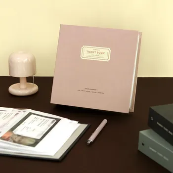 Fotoalbum Iconic ticket album Moment, růžová