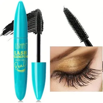 Objemová řasenka 20 g Černá řasenka s 1,5x efektem zahuštění Precizní kartáček Prodloužení řas Bez žmolků Snadné nanášení Odličitelná zelená