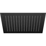 STEINBERG - 390 Hlavová sprcha, 45x45 cm, matná černá 390 6412 S