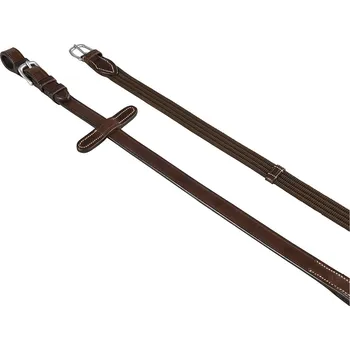 Udidlo pro koně EQUESTRO Otěže Julien Equestro, různé délky, tmavě hnědé FULL