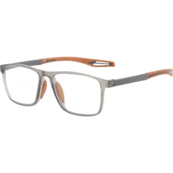 Brýle na čtení Multifokální brýle na čtení +2,00 TR90 plastový rám Filtr modrého světla Elegantní unisex design Pohodlné nošení Lehká konstrukce oranžová