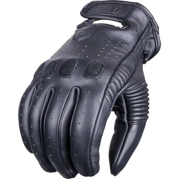 Moto rukavice Wolf Rider Black Kožené rukavice na motorku - Velikost 2XL