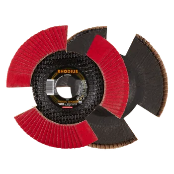 Brusný kotouč RHODIUS Lamelový brusný kotouč VISION SPEED 125 x 22,23 P120 TOPline