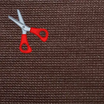 Stínicí plachta Stínící tkanina 150 g/m2, hnědá, výška 1,2m - metráž (Hnědá stínící tkanina – rašlový úplet)