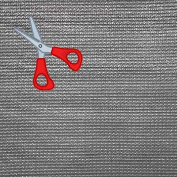 Stínicí plachta Stínící tkanina 150 g/m2, tmavě šedá, výška 1,0m - metráž (Tmavě šedá stínící tkanina – rašlový úplet)