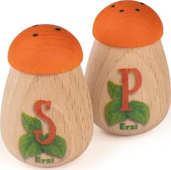 Hra na obchod Nádobí do dětské kuchyňky ERZI CZ Slánka a pepřenka