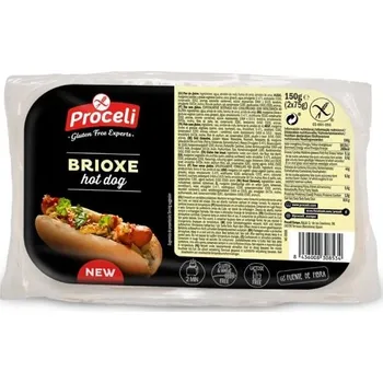 Pečivo Pečivo na Hot Dog, bez lepku (2ks) 150g PROCELI