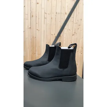 Jezdecká obuv Equicomfort Pérka jezdecká kožená Equicomfort, pro dospělé, černá 43