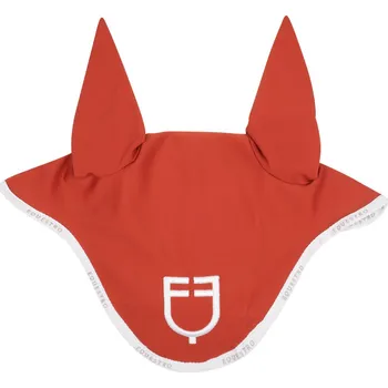 Čabraka pro koně EQUESTRO Čabraka GP Logo Equestro, brick red/white COB