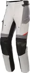 kalhoty ANDES DRYSTAR, ALPINESTARS (světle šedá/tmavě šedá/černá/červená, vel. XL)