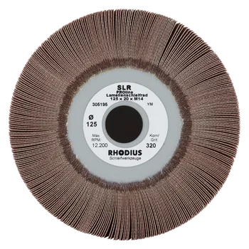 Brusný kotouč RHODIUS Brousicí vějíře SLR 125 x 20,0 x M14 P320 PROline