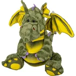Drak plyšový 23cm zelený sedící